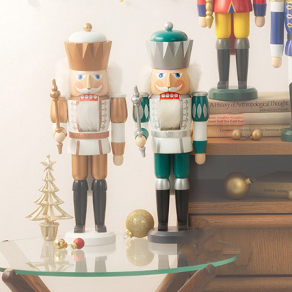 Calny〈カルニー〉 くるみ割り人形 王様 ミントグリーン